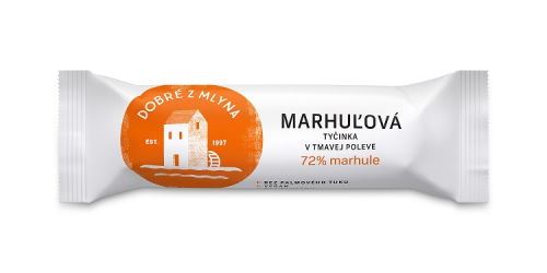 Dobré z Mlyna marhuľová tyčinka