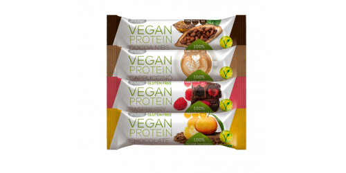VEGAN PROTEIN BAR - 4 PRÍCHUTE