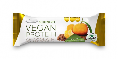 Vegan & gluten free protein čokoláda a mandarinka 