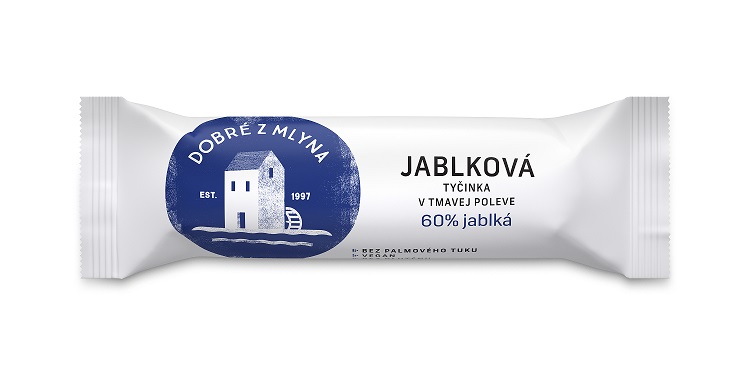  Dobré z mlyna jablková tyčinka 