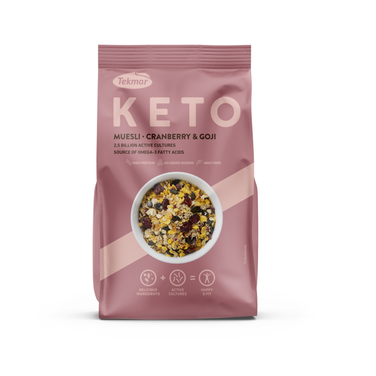  KETO MUESLI - Cranberry & Goji 