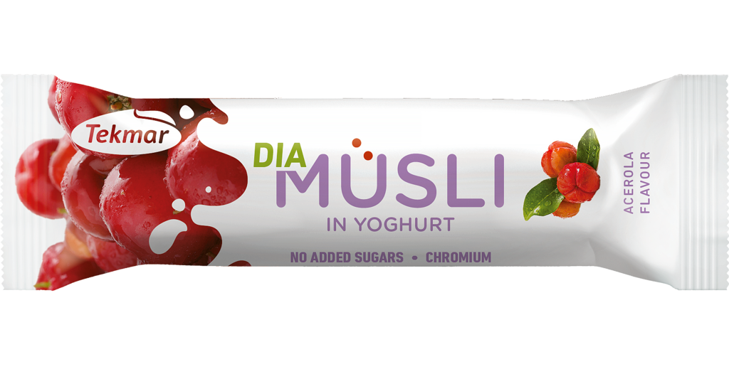  Müsli v jogurte bez prídavku cukru acerola 