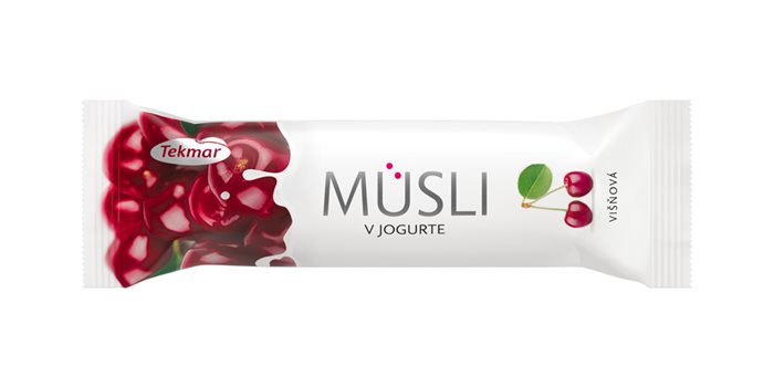  Müsli v jogurte višňa 