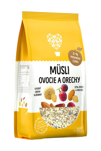  Müsli ovocie & orechy 